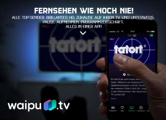 Waipu TV einen Monat kostenlos testen!